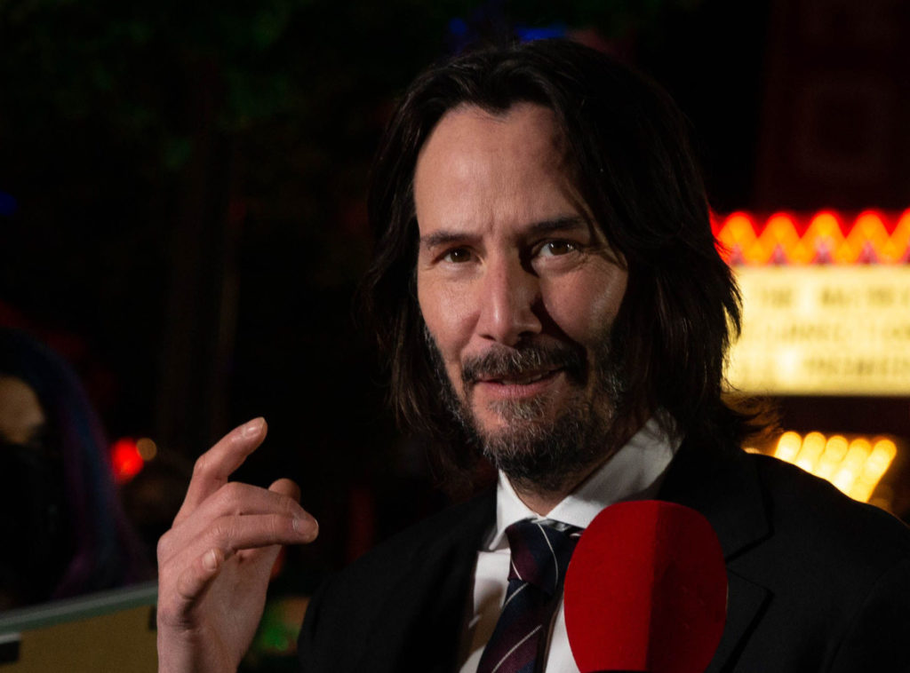 Keanu Reeves' Mom Made Dolly Parton's Playboy Bunny Suit!