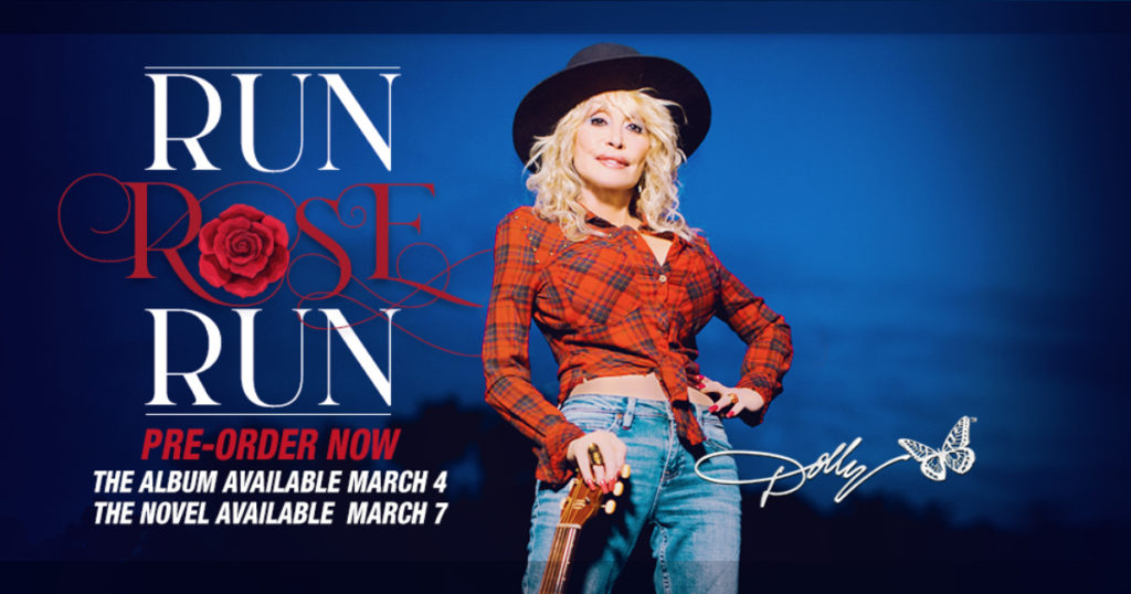 Promo feature for new Dolly Parton album 'Run, Rose, Run'
