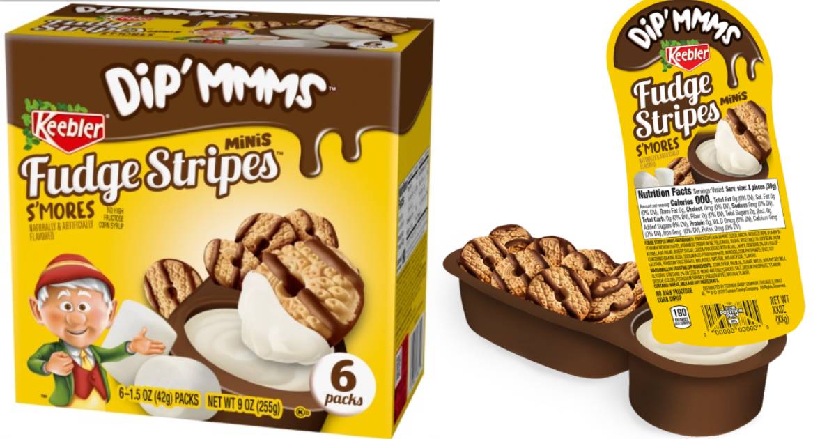 Fudge Stripe Dip'mmms Are Coming from Keebler's