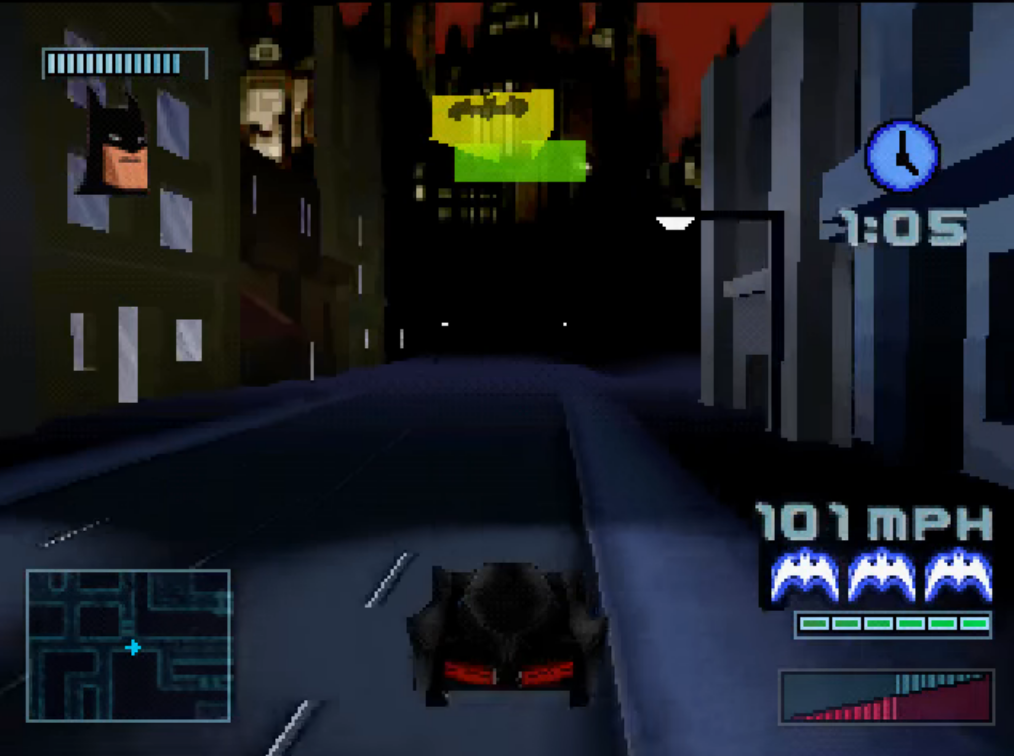Number 8: Batman: Gotham City Racer – PlayStation