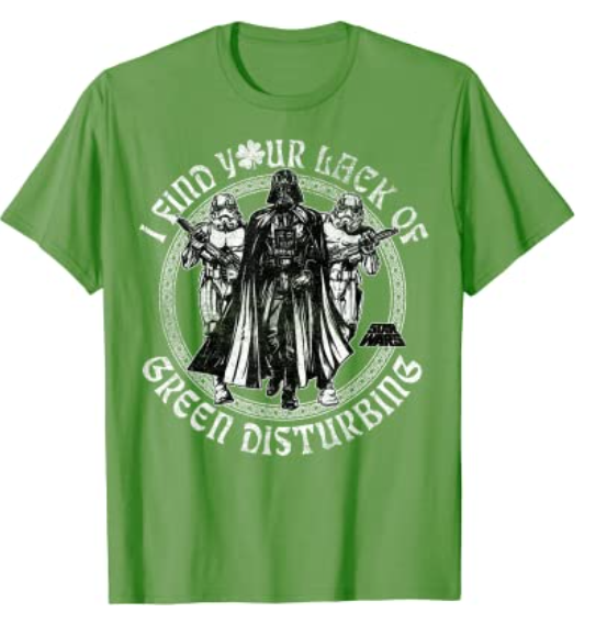 I Find Your Lack of Green Disturbing