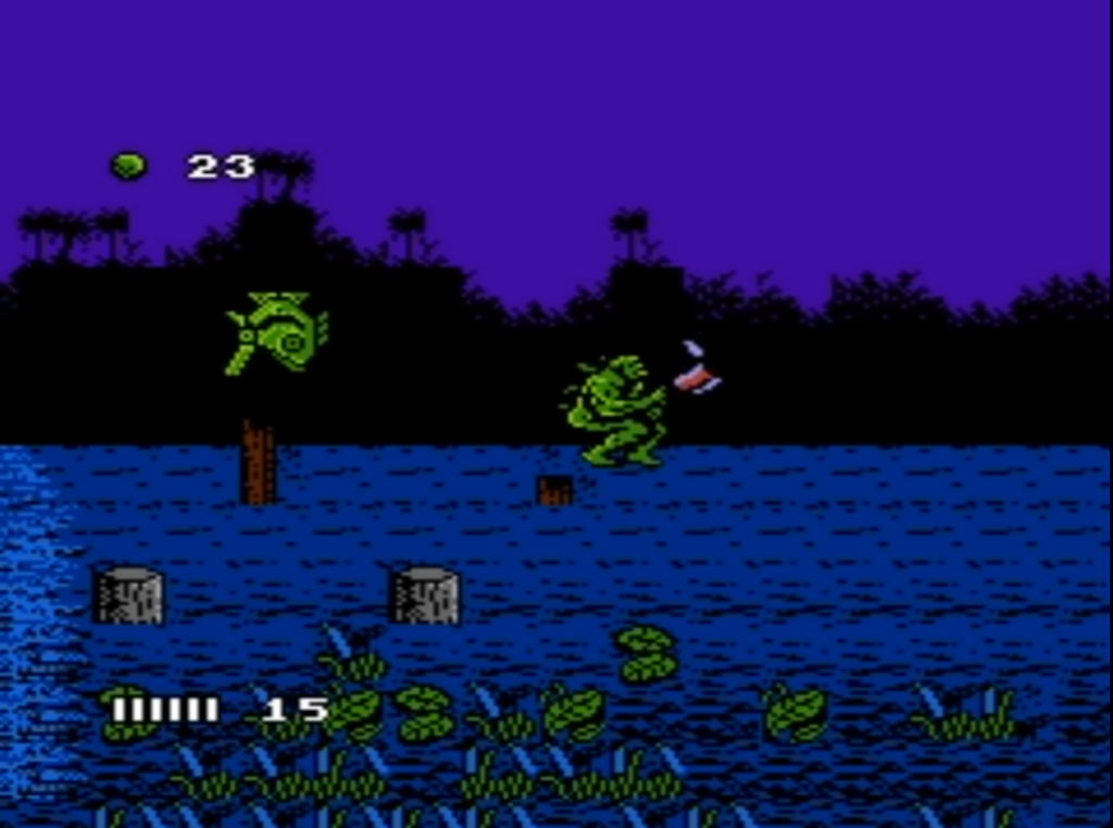 Number 7: Swamp Thing – NES