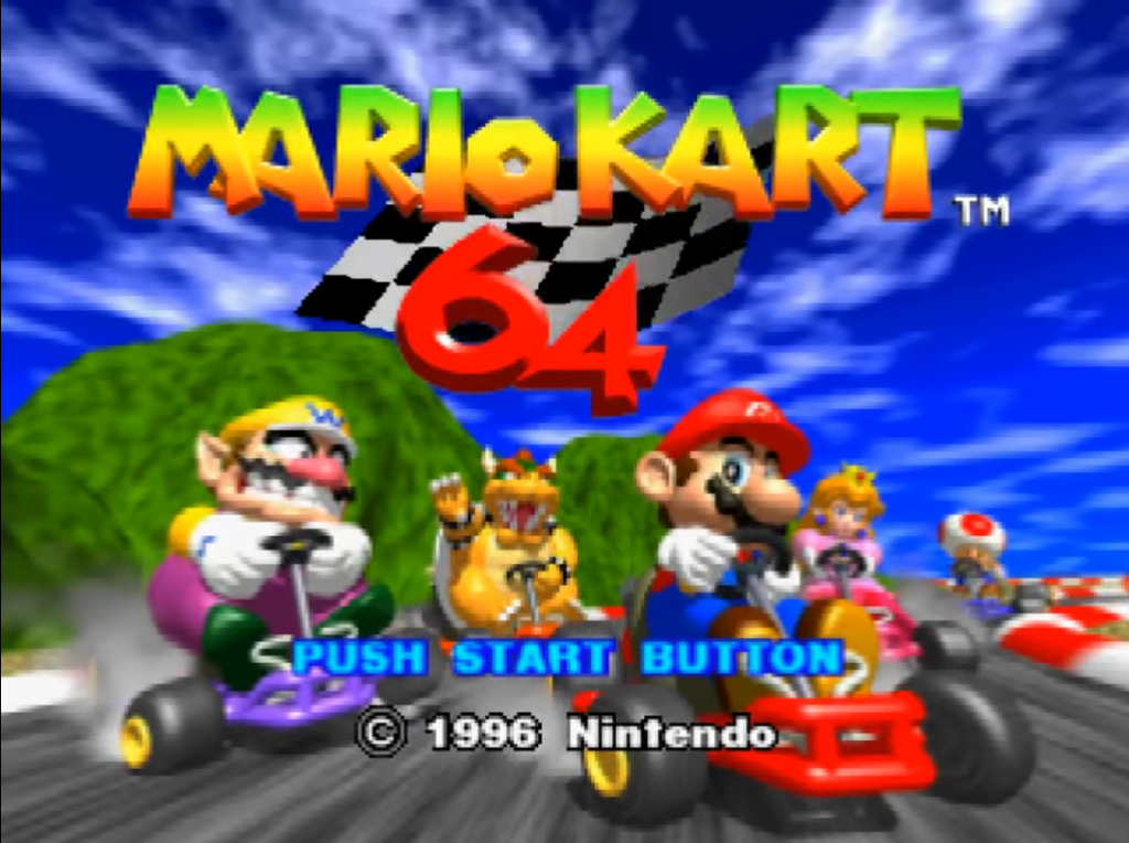 Number 5: Mario Kart 64 – Nintendo 64 – 1996