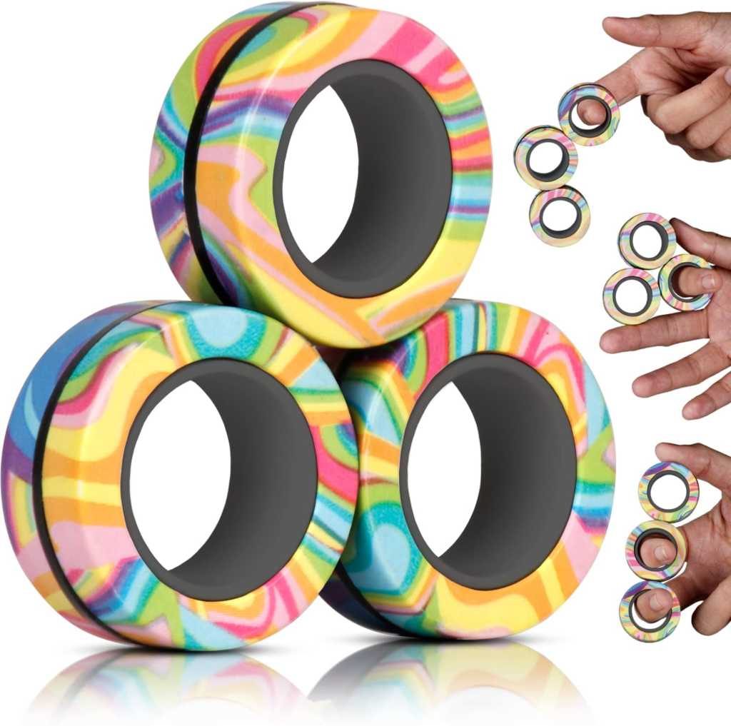 Magnetic Fidget Rings Fidget Toy