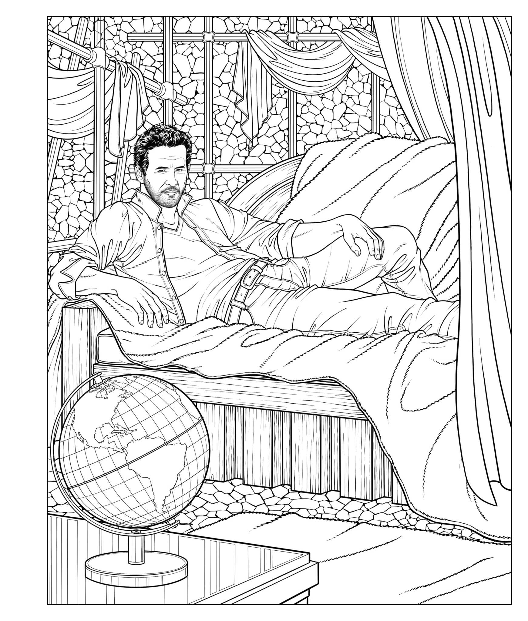 Quench Your Ryan Reynolds Thirst with this Coloring Book