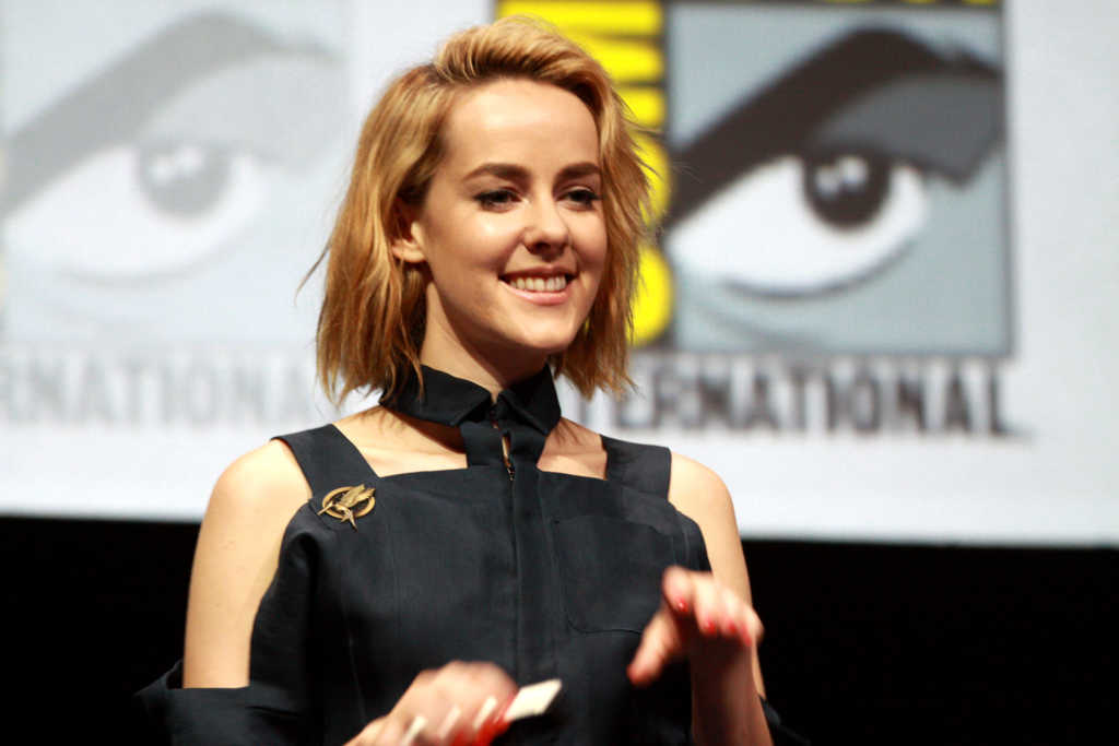 Jena Malone speaking at the 2013 San Diego Comic Con