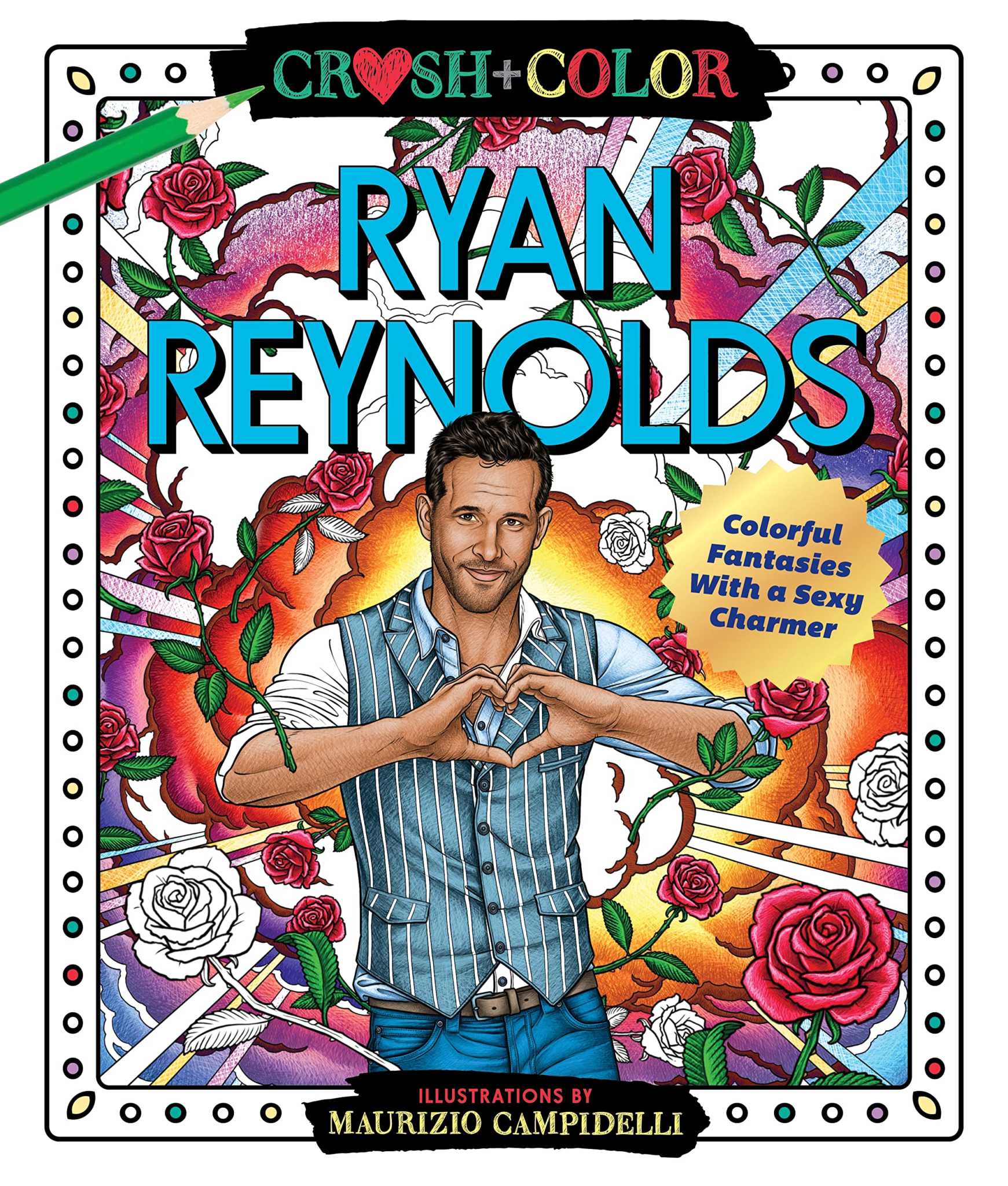 Quench Your Ryan Reynolds Thirst with this Coloring Book