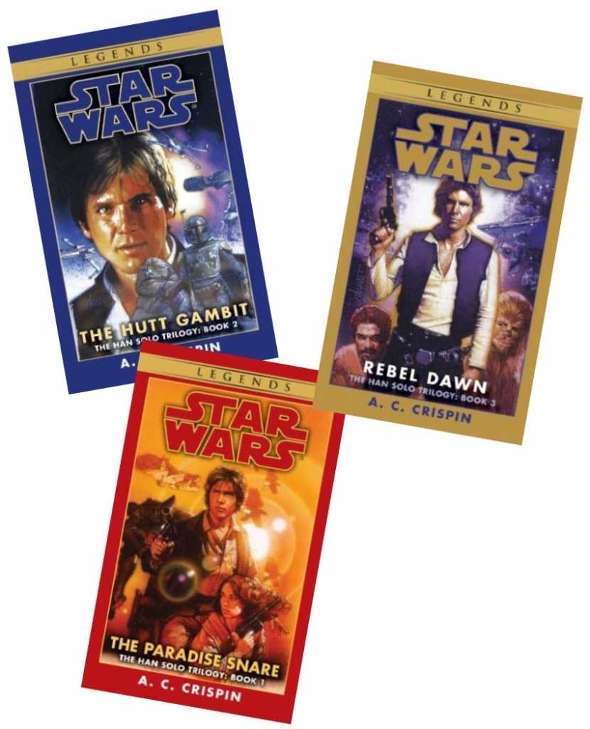 Number 3 Best: “The Han Solo Trilogy “– A.C. Crispin  (1997-1998)