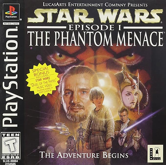 Number 5 Worst Episode 1: The Phantom Menace – PlayStation – 1999