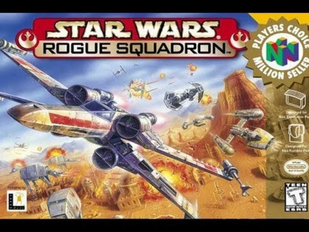 Number 2 Best: Star Wars: X-Wing/TIE Fighter/Rogue Squadron/Squadrons
