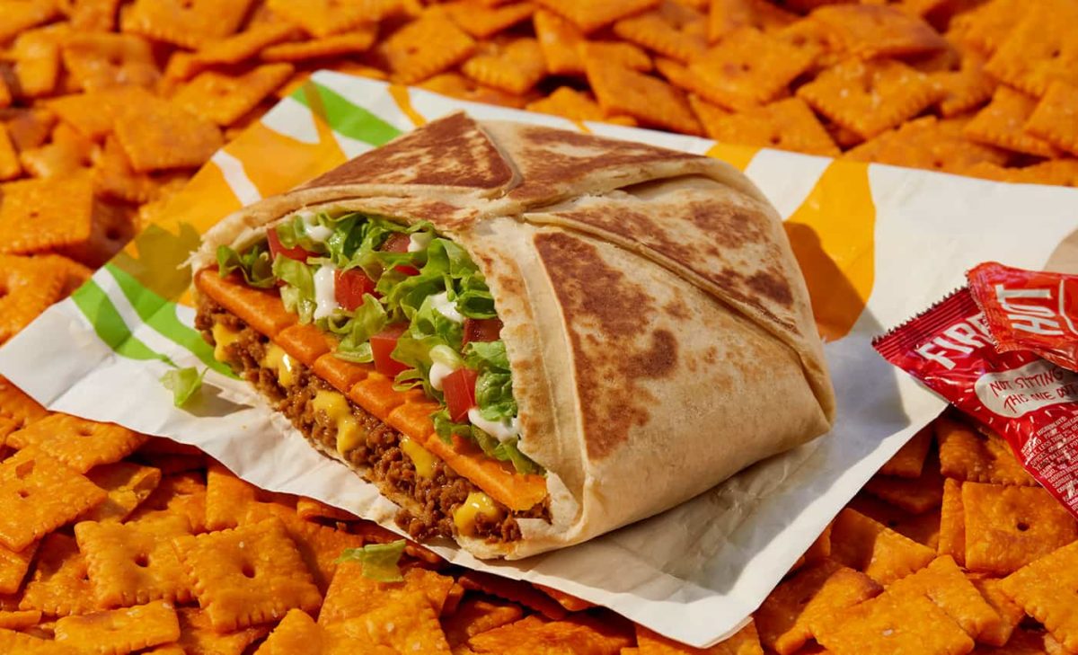 Giant Cheezit Tostadas Appear on Taco Bell Menu