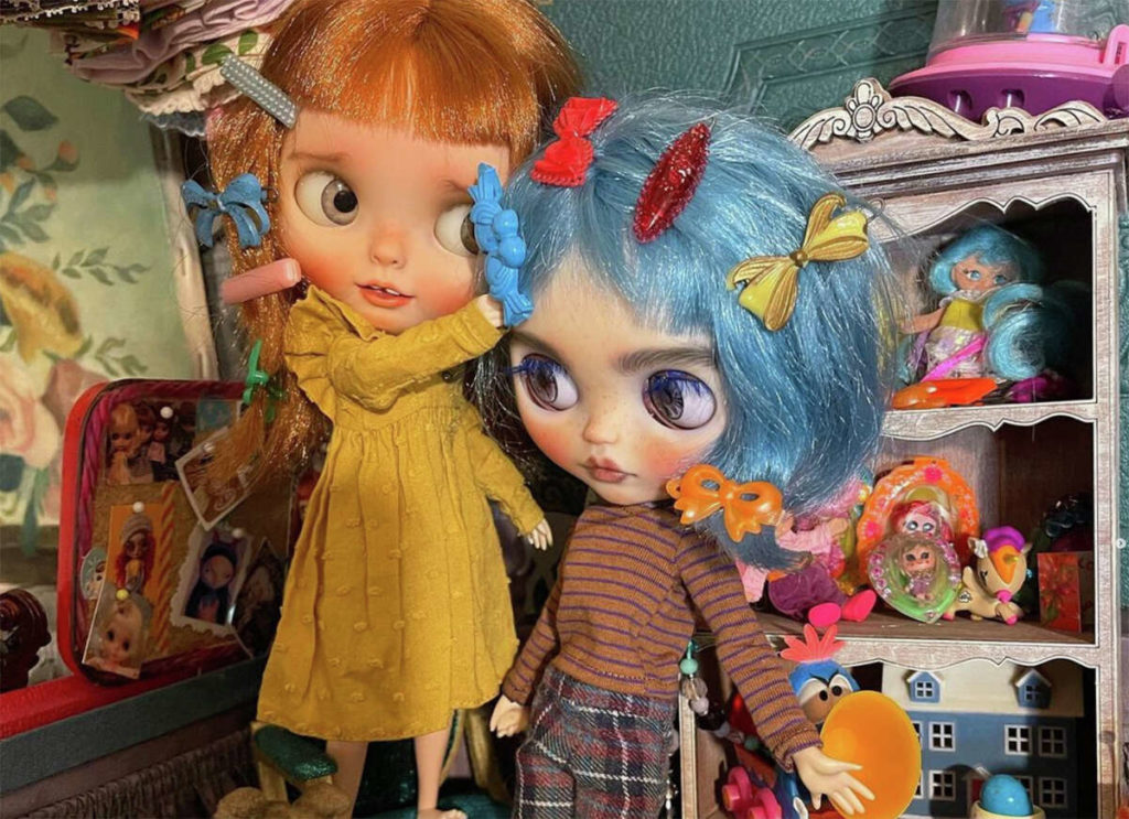 Blythe dolls