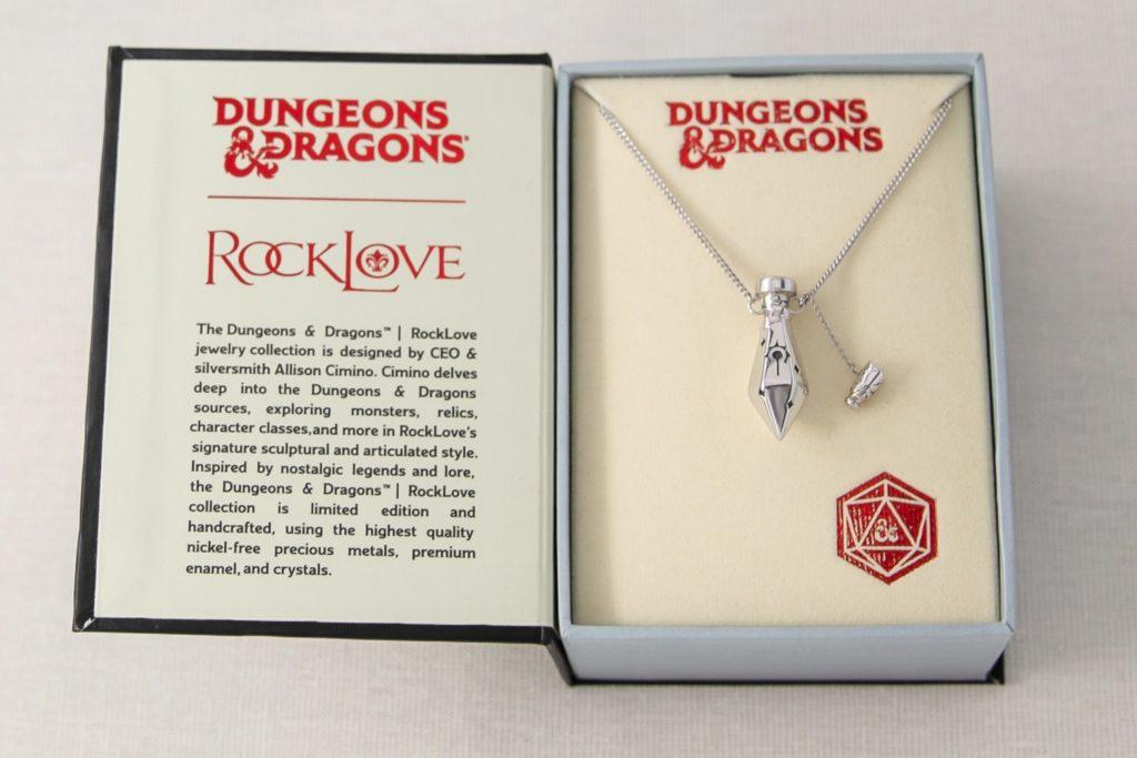 Dungeons & Dragons X RockLove Jewelry Cleric Vial Necklace