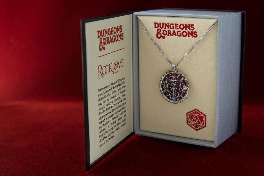 Dungeons & Dragons X RockLove Jewelry Warlock Medallion