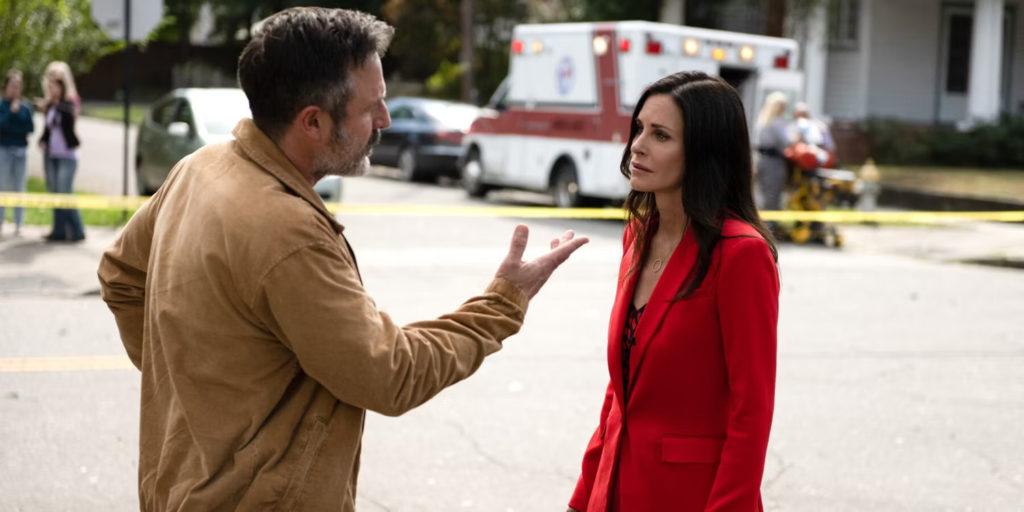 Courteney Cox and David Arquette"Scream" 2022