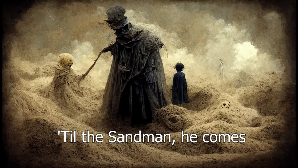 AI Music Video of Metallica's "Enter Sandman"