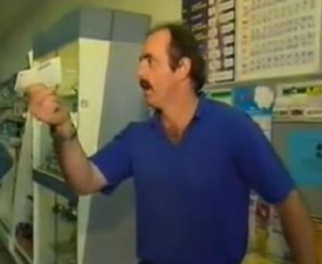 Bill Morgan winning the lottery twice