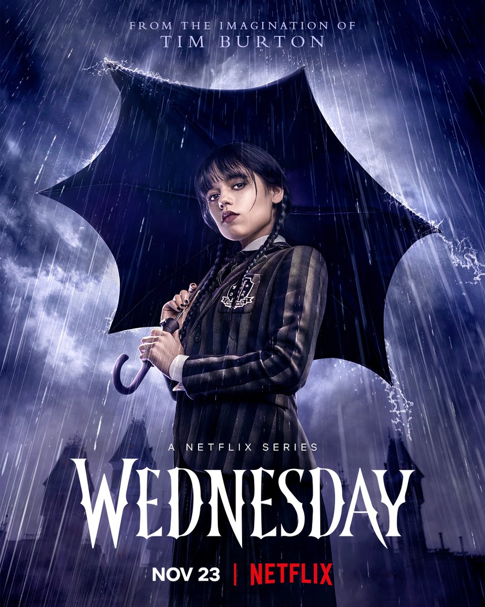 Netflix's "Wednesday" Gets Poster, Official Release Date!