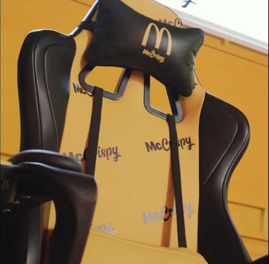 McDonald s Unveils The Official McCrispy Gaming Chair