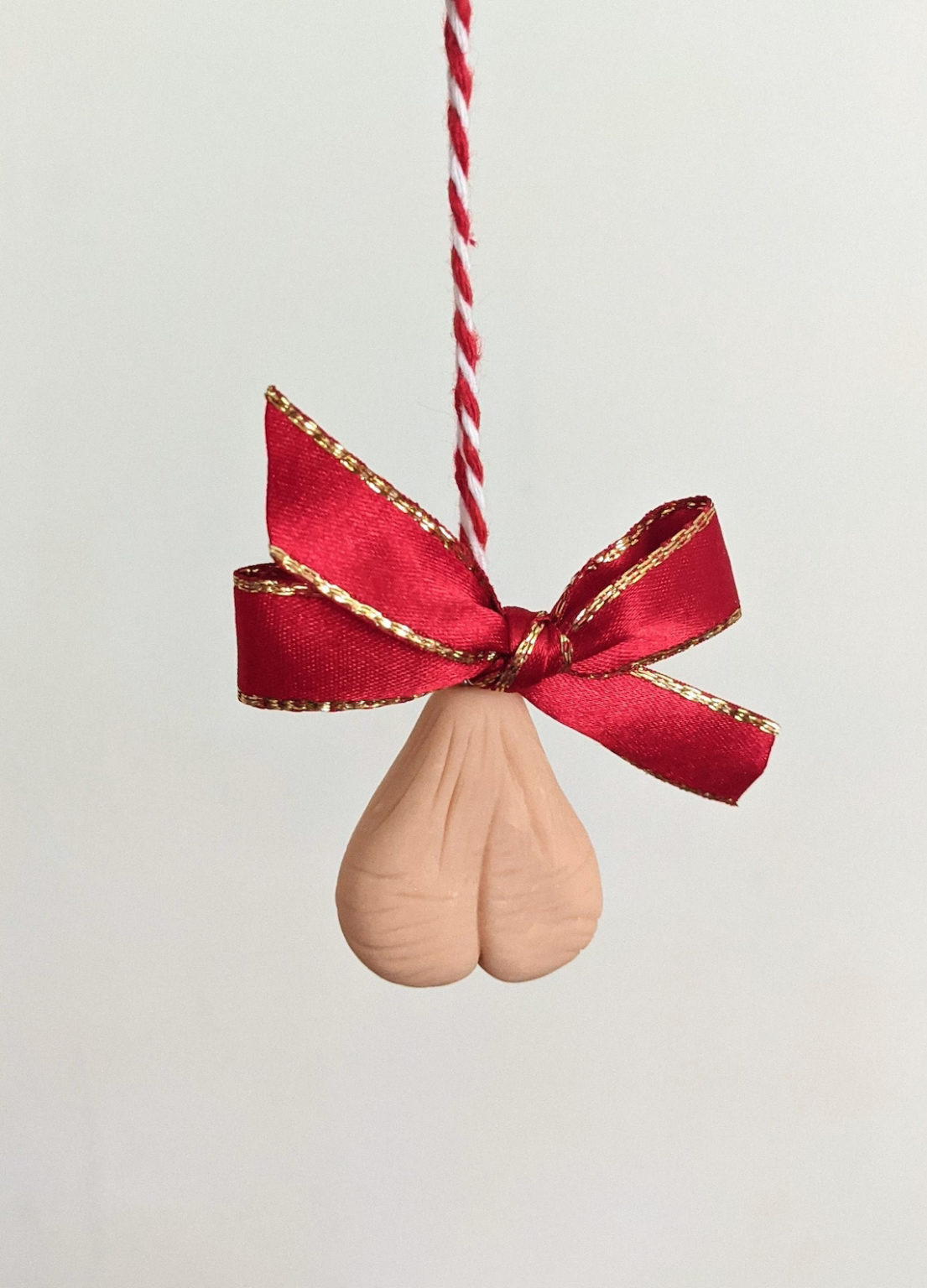 Ball sack ornament by Eclectic By Katie For Adults