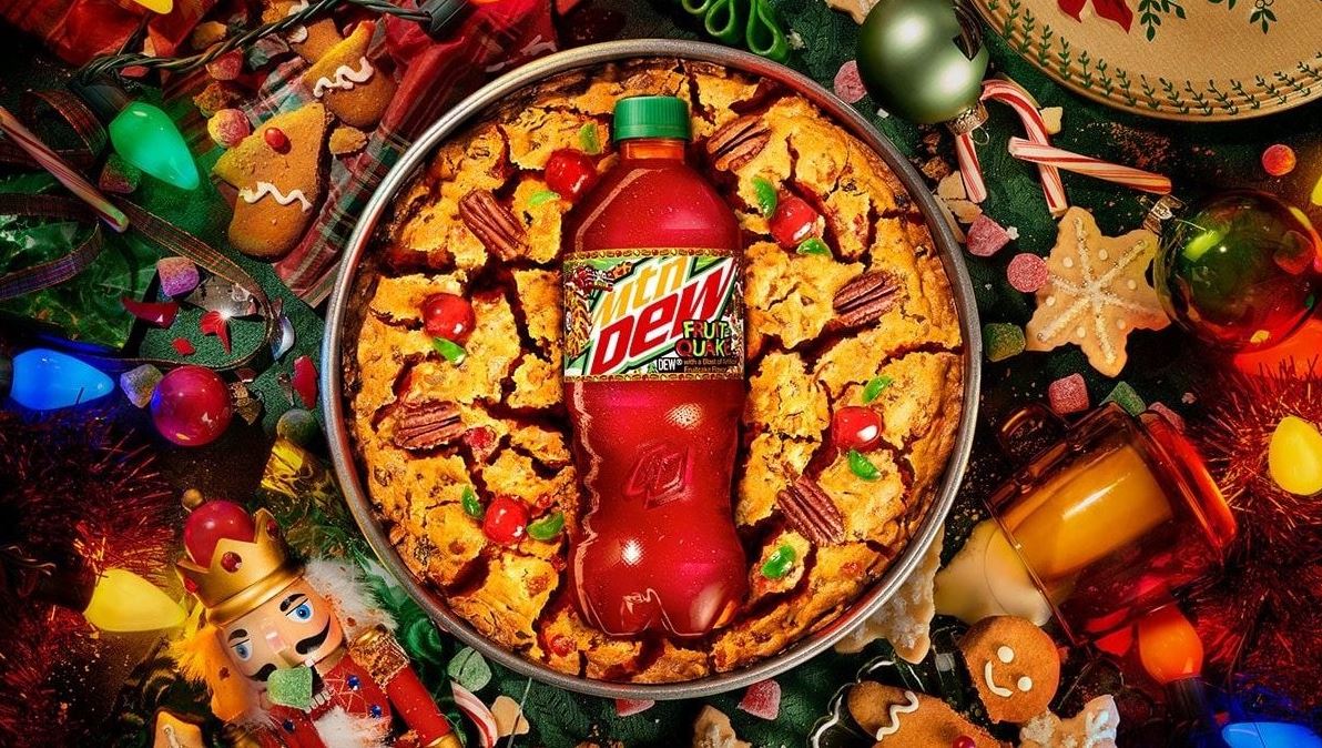 MTN DEW Releases Limited Holiday Flavor Fruit Quake