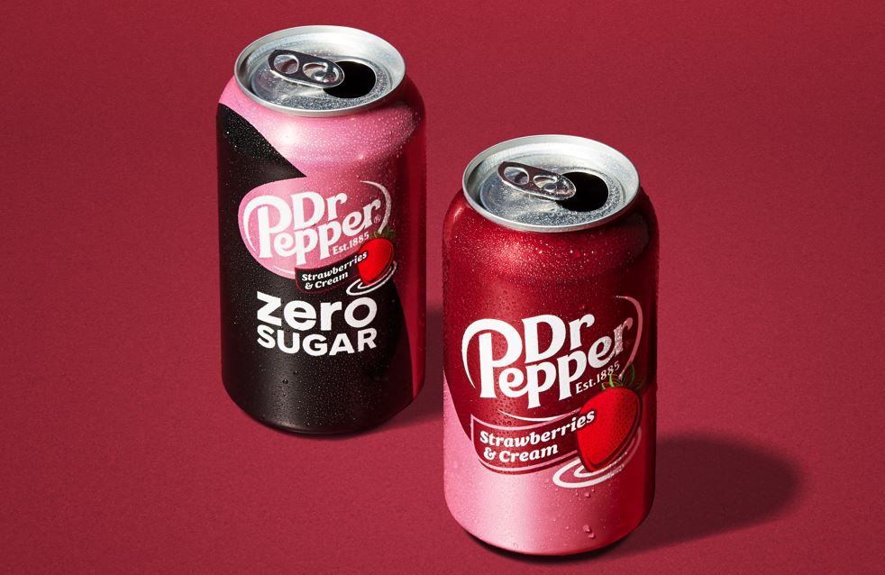 We Tried Dr Pepper's New Flavor Strawberries and Cream