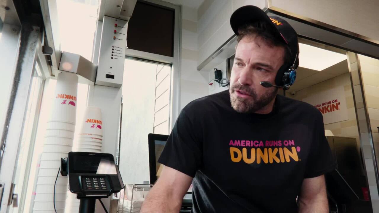 Watch: Ben Affleck Surprises Dunkin’ Donuts Customers