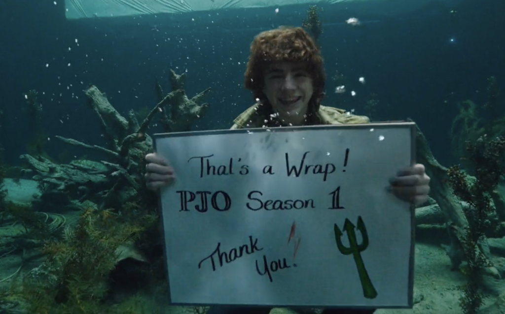 Disney+ "Percy Jackson" Series Wraps Filming On Season 1