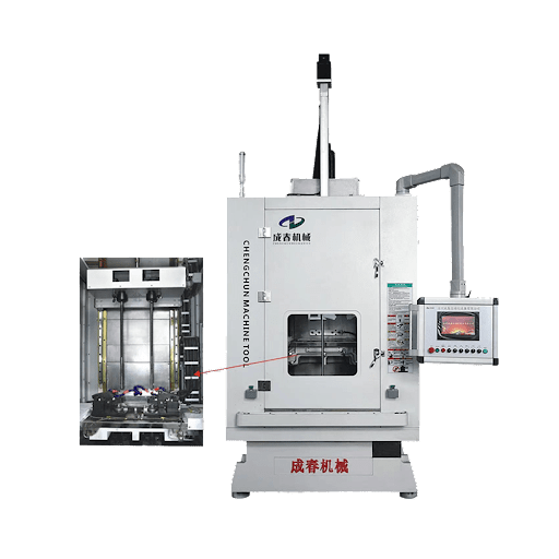 How are internal splines machined?