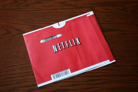 Netflix DVD envelop