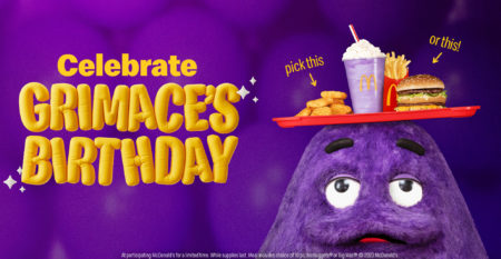 Grimace's birthday celebration