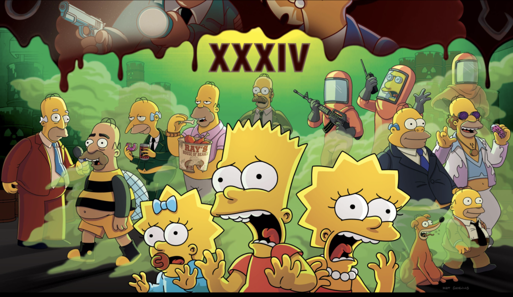 "The Simpsons Treehouse of Horror XXXIV" Poster Revealed