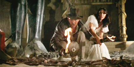 Harrison Ford as Indiana Jones in "Raiders of the Lost Ark," 1984