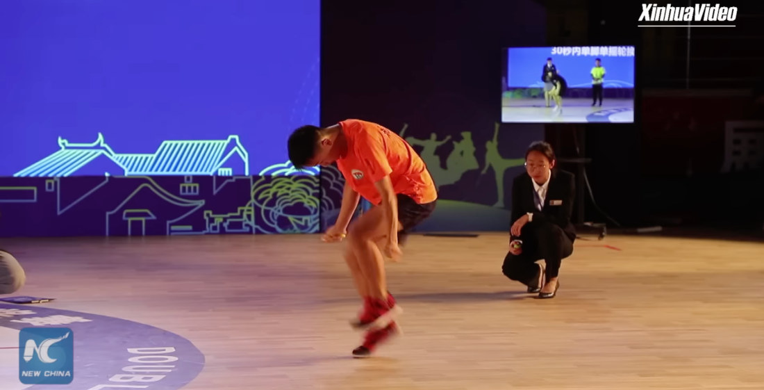 New World Record Set With 228 Jump Rope Jumps in 30 Seconds