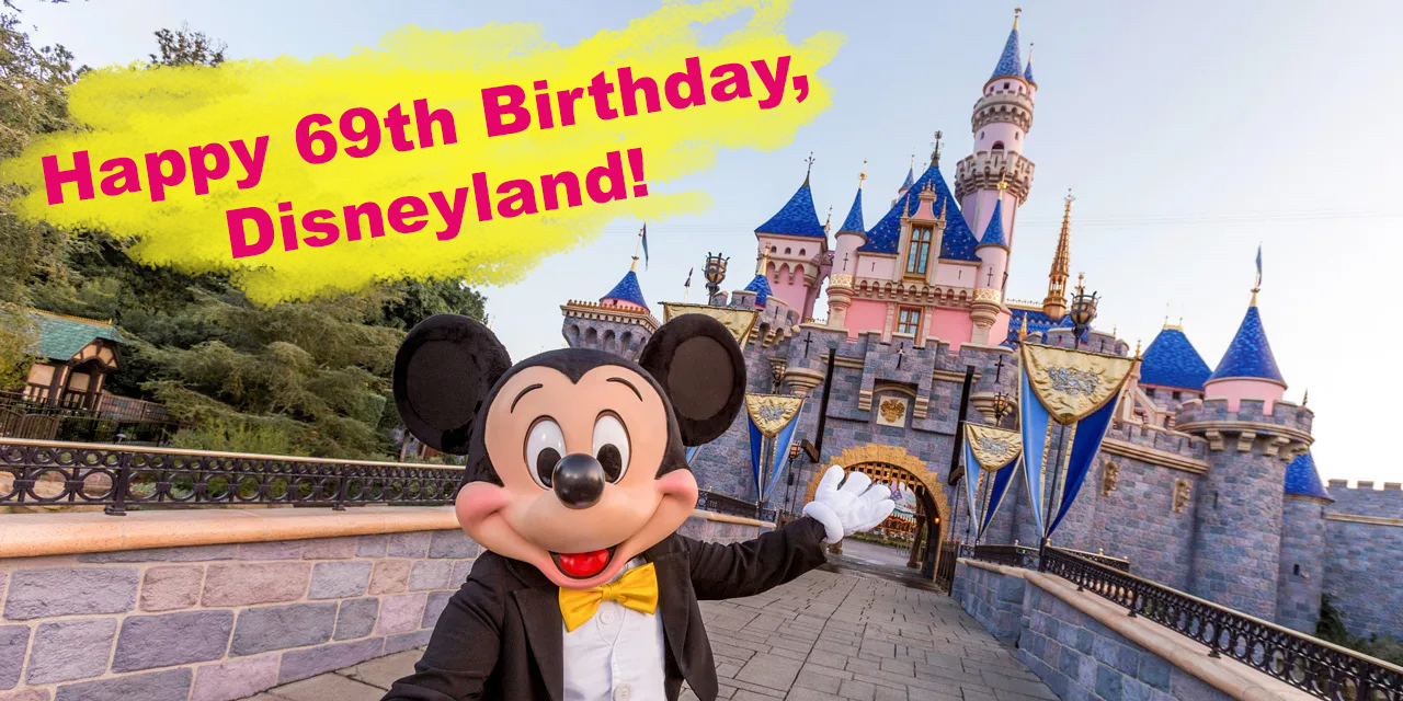 Disneyland Celebrates the Big 69 (Nice)