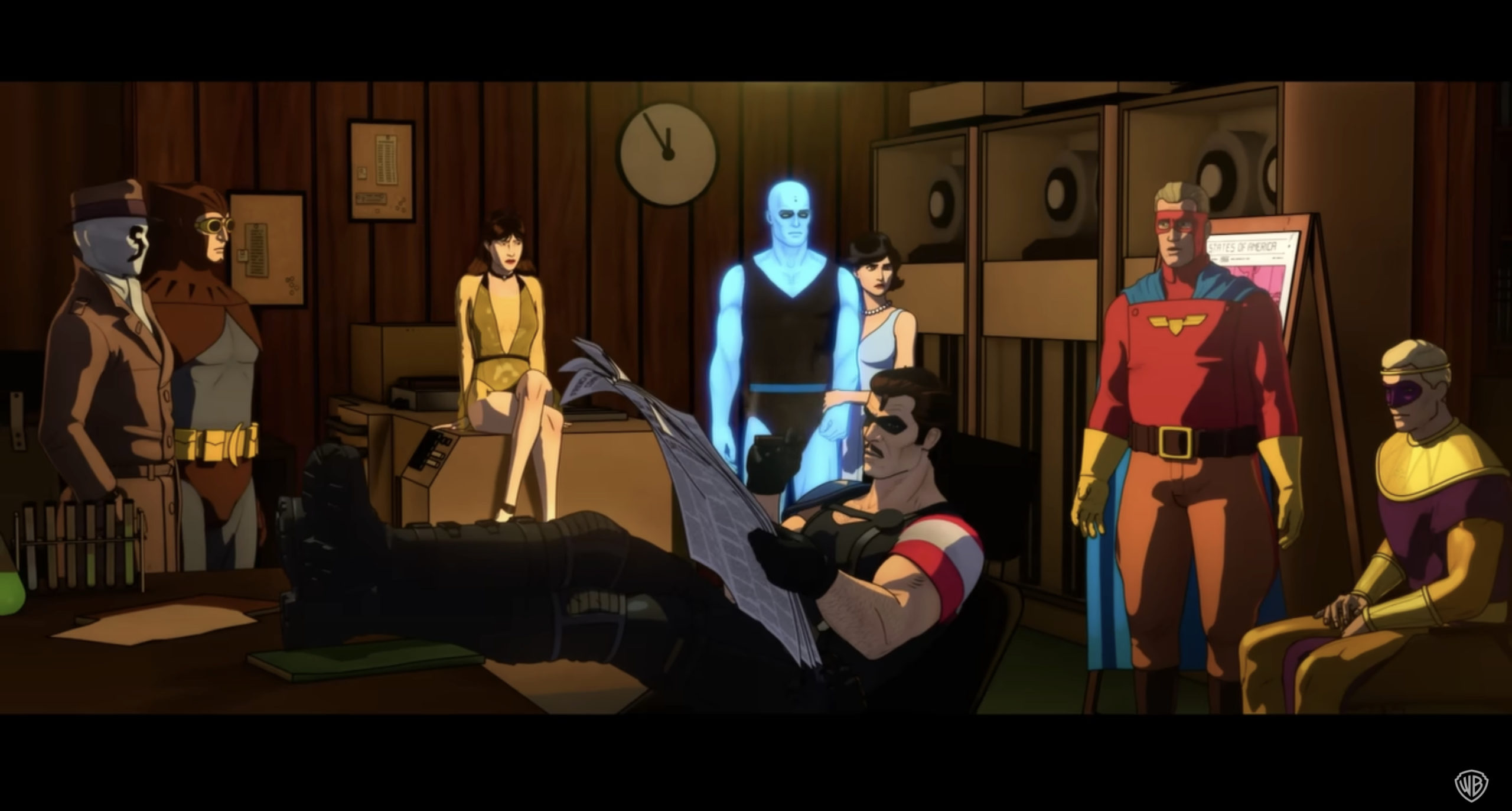 "Watchmen" Voice Cast Revealed with Red Band Trailer