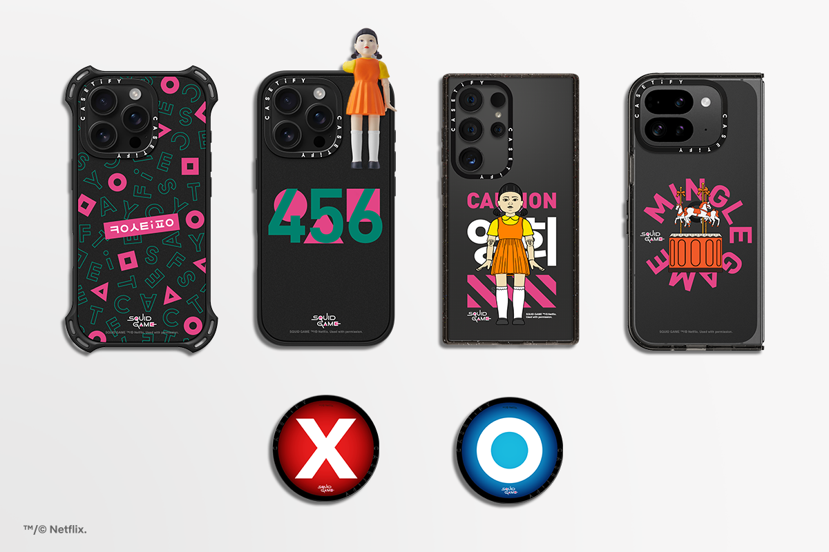 Squid Game iPhoneケース CASSETIFY カードケース Squid Game is here. Get ready to watch the return of the