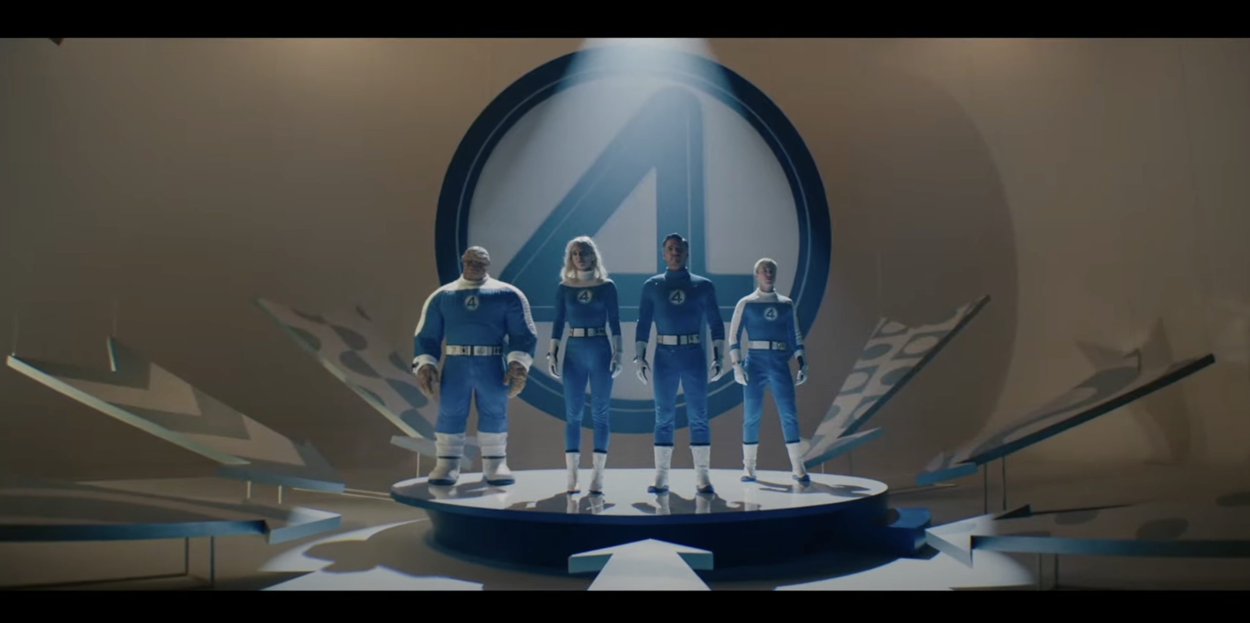 Marvel Studios Debuts Teaser for "The Fantastic Four: First Steps" image.
