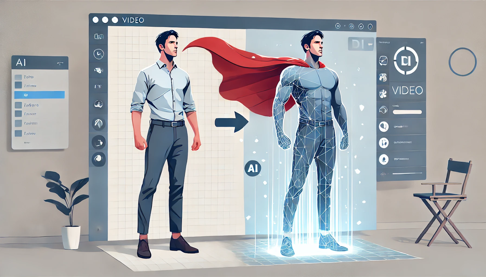 Fun with AI Video Generators: Hulk Mode Muscles & More!