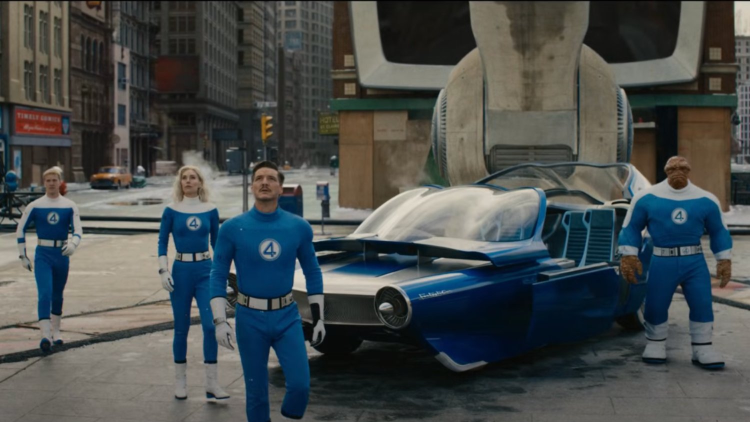 Fantastic Four And The Silver Surfer Trailer First Look at Silver Surfer in New "Fantastic Four: First Steps" Trailer