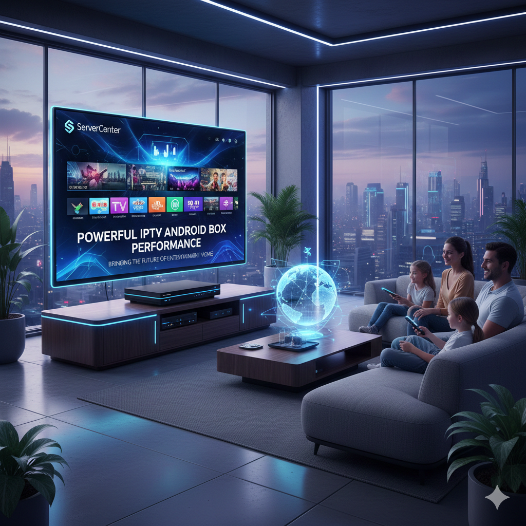 ServerCenter Brings Powerful IPTV Android Box Performance to Modern Homes