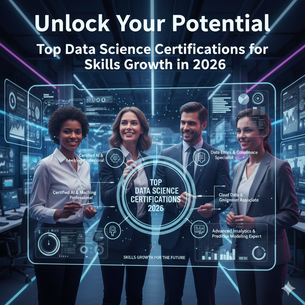 Top Data Science Certifications for Skills Growth in 2026