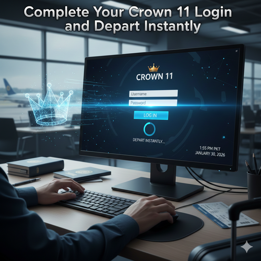 Your 3-Minute Getaway: Complete Your Crown 11 Login and Depart Instantly