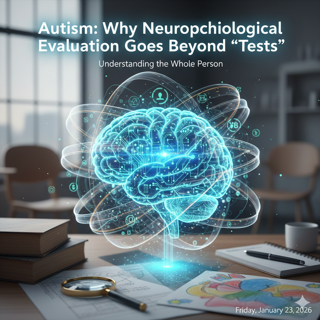 Autism: Why Neuropsychological Evaluation Goes Beyond “Tests”