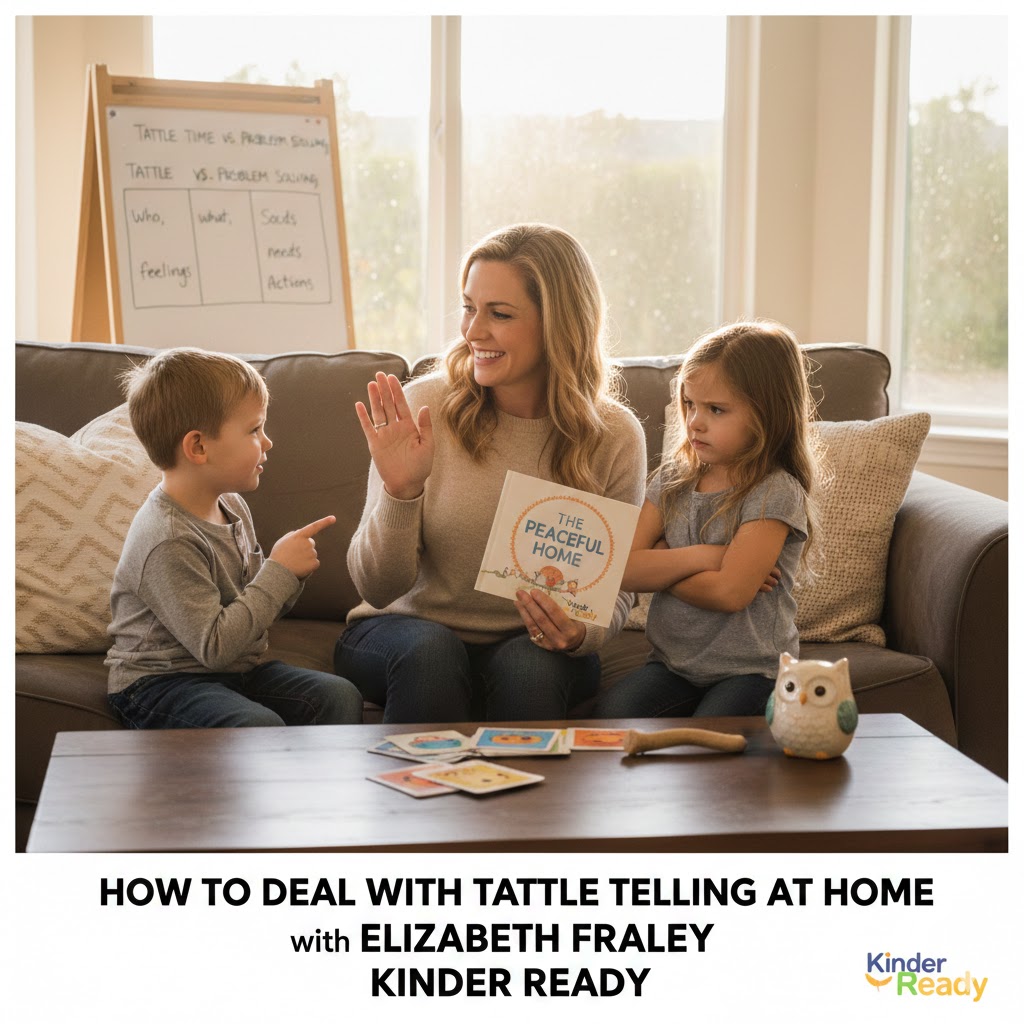 How to Deal With Tattle Telling at Home with Elizabeth Fraley Kinder Ready