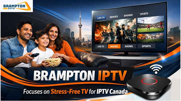 Brampton IPTV Focuses on Stress-Free TV for IPTV Canada