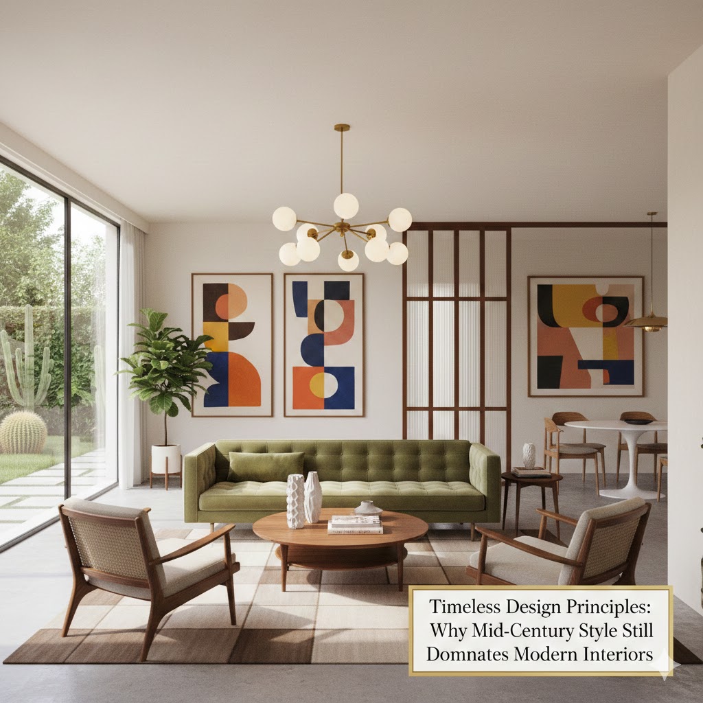 Timeless Design Principles: Why Mid-Century Style Still Dominates