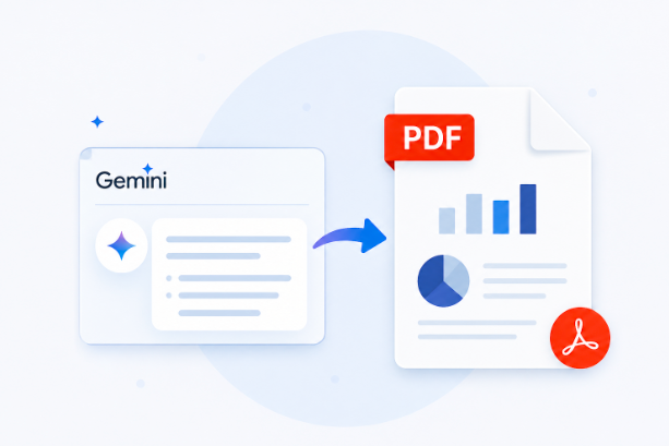 How to Create PDF Reports Using Gemini Output