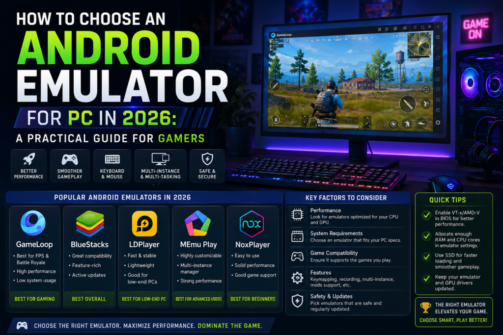 How To Choose An Android Emulator For PC In 2026 A Practical Guide For Image 233 1024x683 