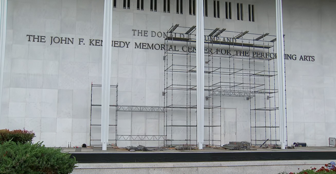 Aspiring Dictator's Henchmen Attempt to Stop Kennedy Center Name Changing Back